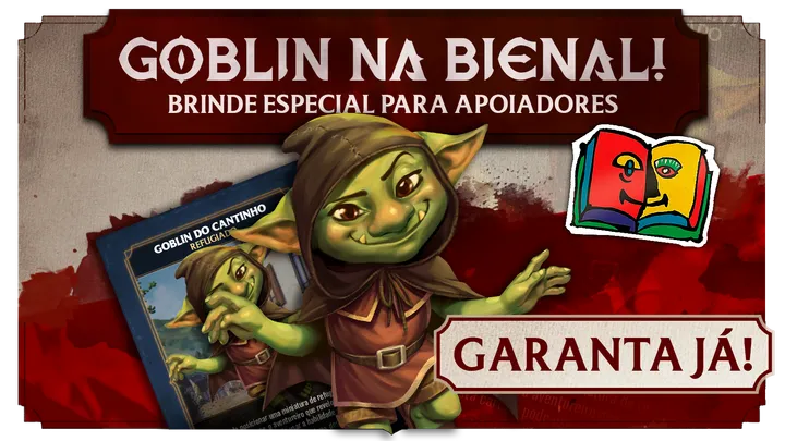 GOBLIN DO CANTINHO NA BIENAL! 🎲⚔️