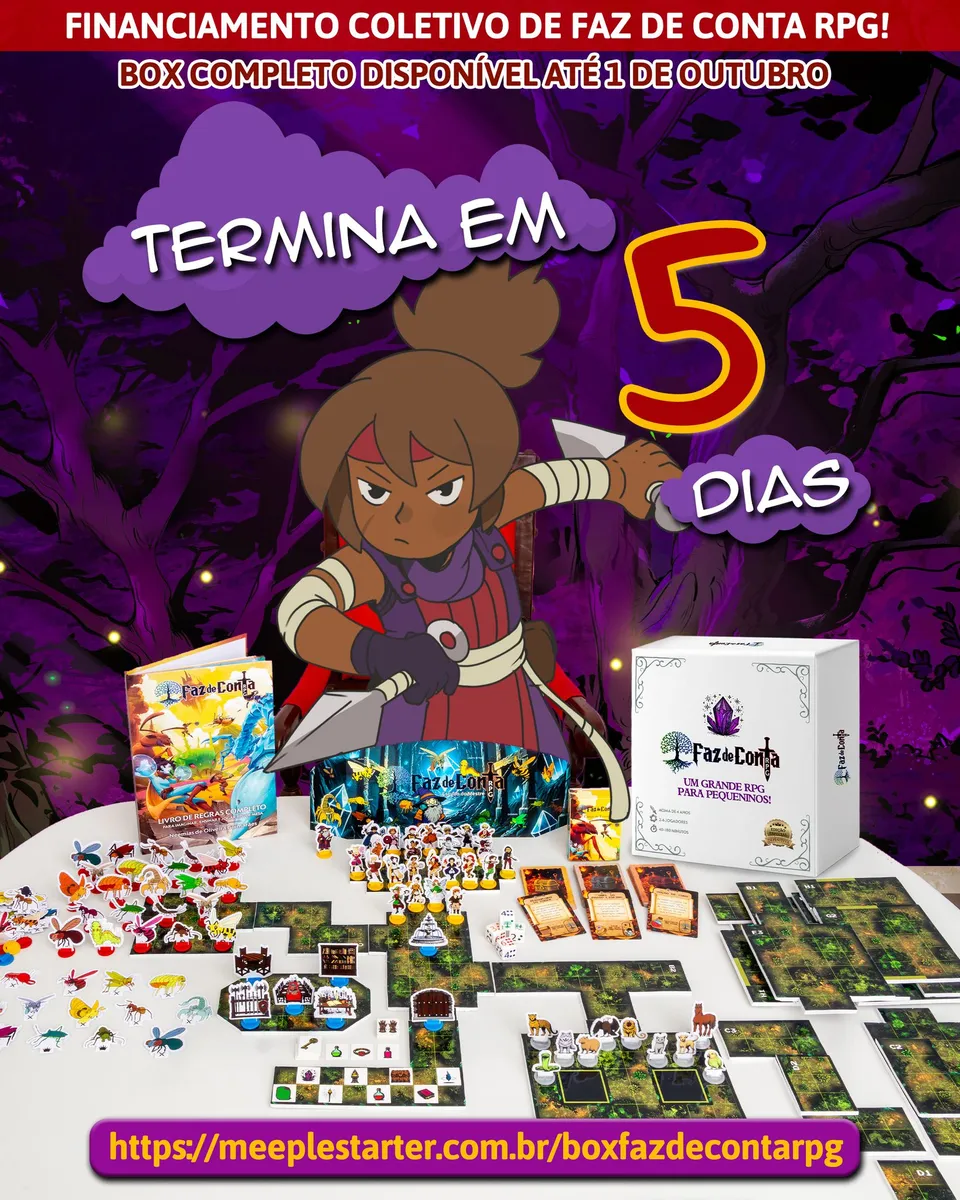 O Box de Faz de Conta RPG está Encerrando!