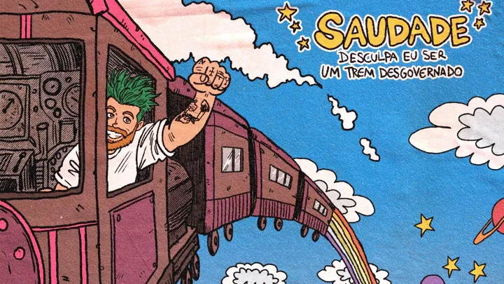 Ouça Desculpa eu ser um Trem Desgovernado, single de Saudade