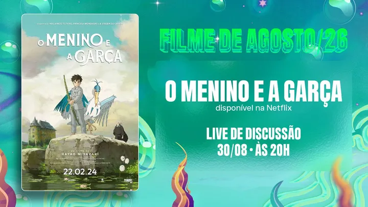 Filme escolhido para agosto de 2026