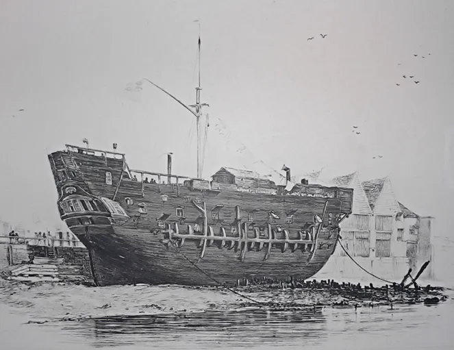 Os navios-prisão (presigangas) dos pântanos: contexto histórico de Grandes Esperanças