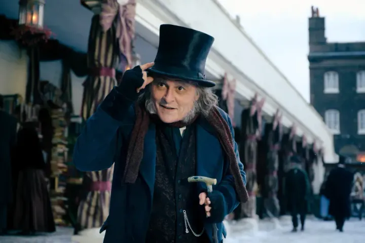 Johnny Depp é Ebenezer Scrooge!