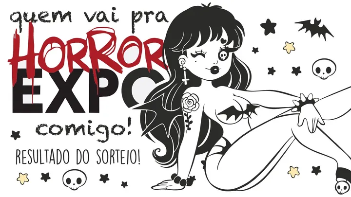 Resultado do Sorteio HORROR EXPO!