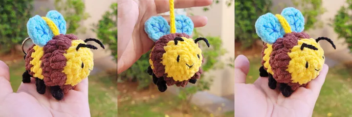 Sobre os envios com os chaveiro da Abelha Buz!