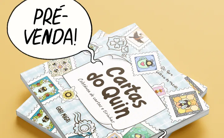 Está aberta a pré-venda de "Cartas do Quin"!