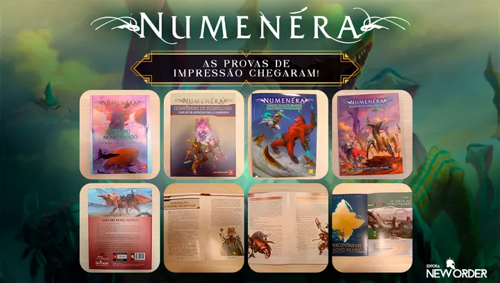 Numenera: Descoberta e Destino — etapa final de produção e próximos envios