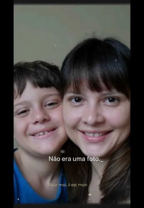 Lucas não era uma foto..