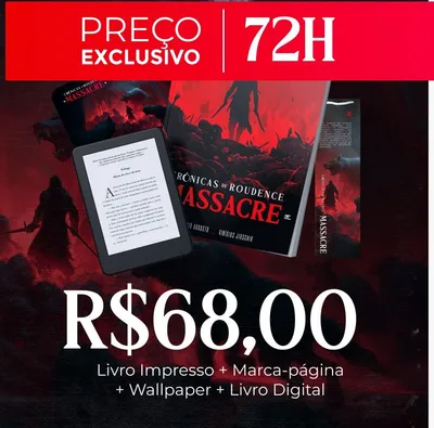 PROMOÇÃO - Livro Impresso + Marca-página + Wallpaper + Livro Digital