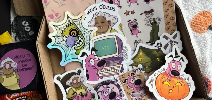Uma caixinha cheia de afeto 👻