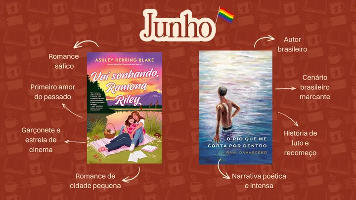📚 Leitura Coletiva de Junho (especial: mês do Orgulho 🏳️‍🌈)