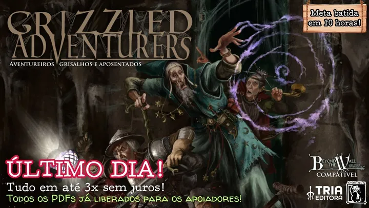 Grizzled Adventurers - Aventureiros Idosos e Aposentados