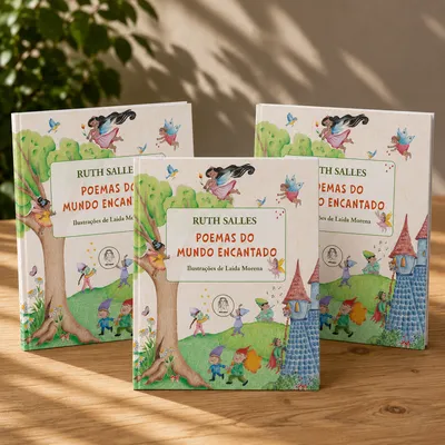 TRÊS livros "Poemas do Mundo Encantado"