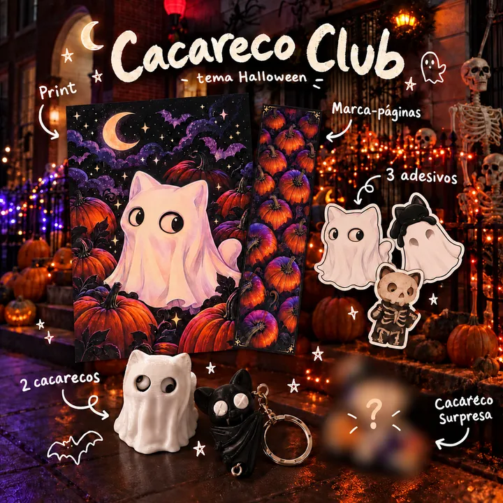 Assinem e venham conhecer o Cacareco Club!