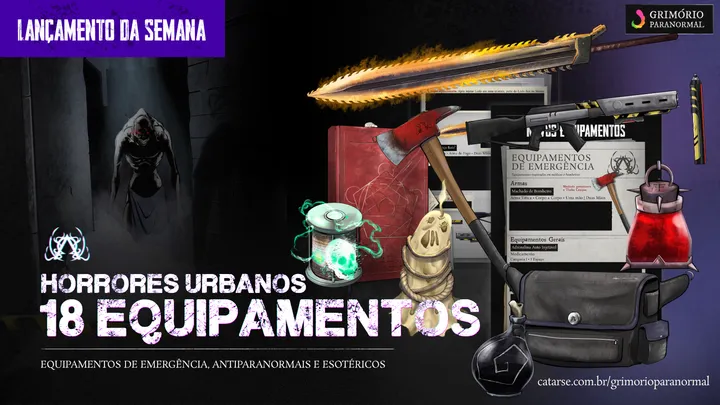 Recompensa ◆ 18 novos Equipamentos | Horrores Urbanos