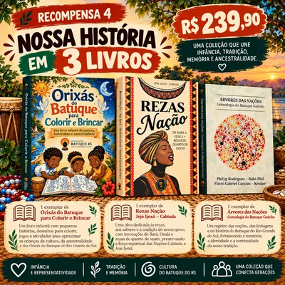 Nossa História em 3 Livros