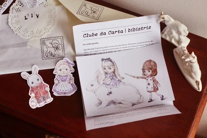 Conheçam o Clube da Carta | mês um