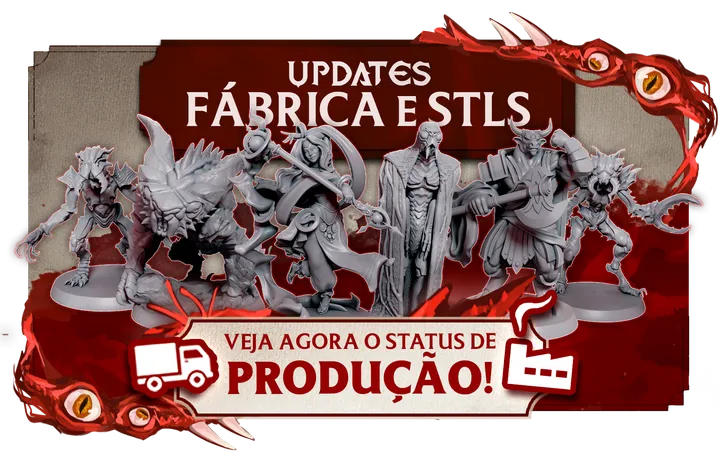 NOVIDADES DA FÁBRICA E STLs! 🎲⚔️