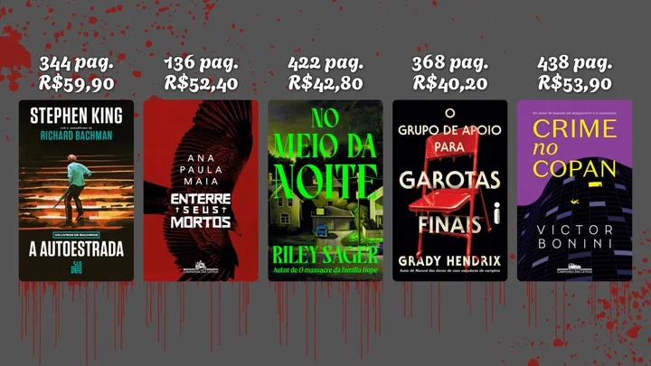 Votação: Leitura do Clube de Outubro (Terror) 🎃