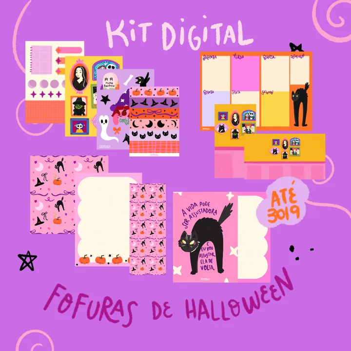 ✦ entrega digital | fofuras de halloween ✦