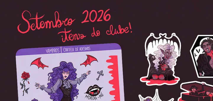 Artes de setembro disponíveis! 🧛♀️