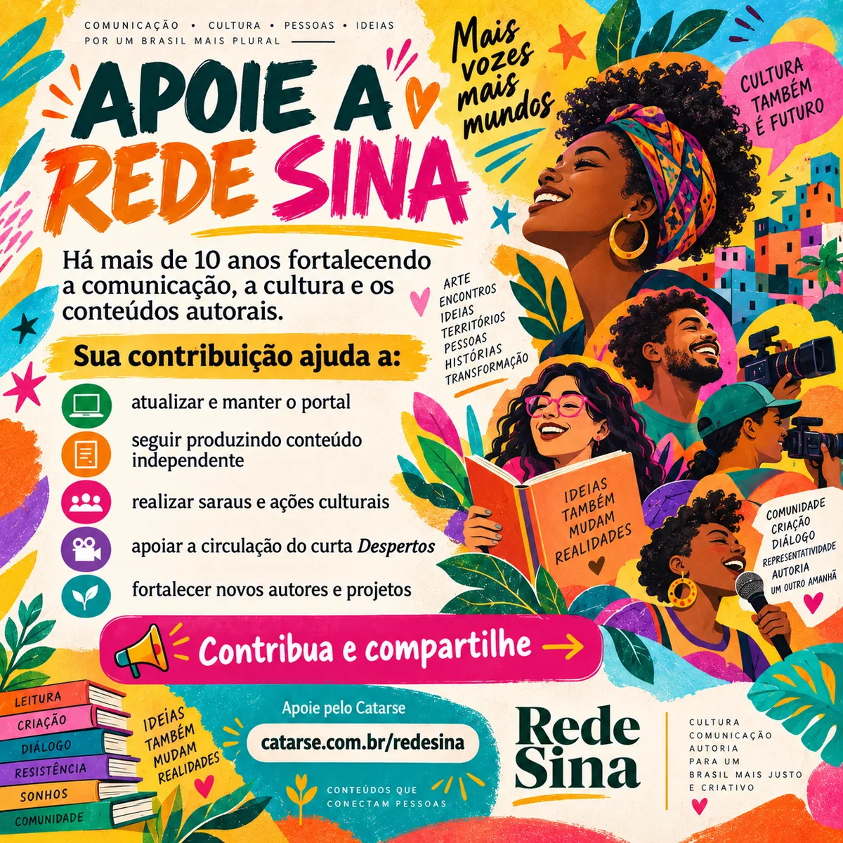 APOIE A REDE SINA