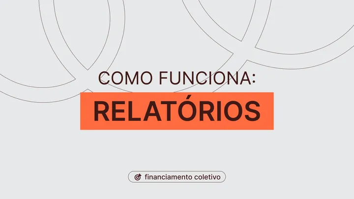 Como criar lotes de envio usando o relatório de apoios