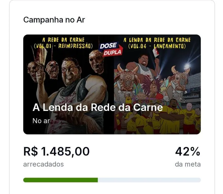 Apoie esse apetitoso projeto...