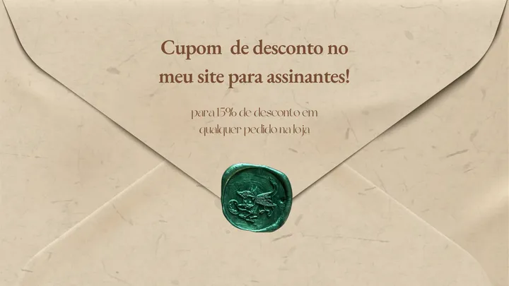 Ei, eu tenho cupom de desconto pra assinantesss!