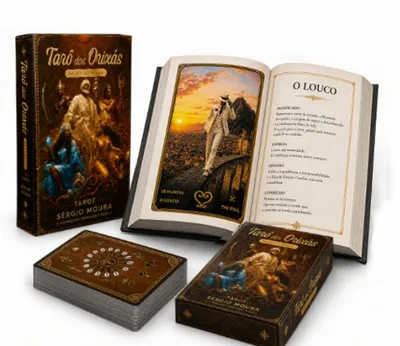 Deck de Tarô + Livro (Colorido)