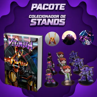 PACOTE COLECIONADOR DE STANDS