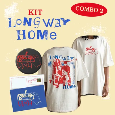 KIT Long Way home (camisa offwhite)