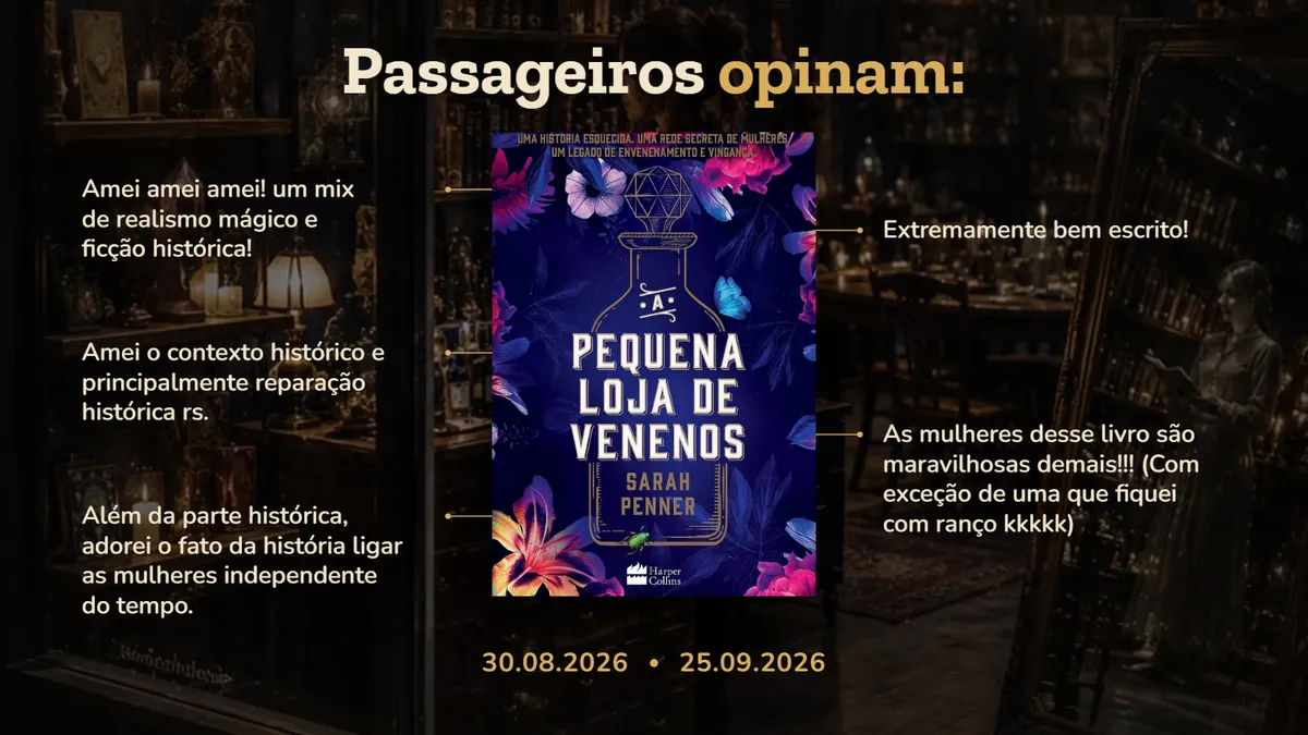 Passageiros opinam... e dessa vez teve amor, teve elogio e teve ranço 🧪😂