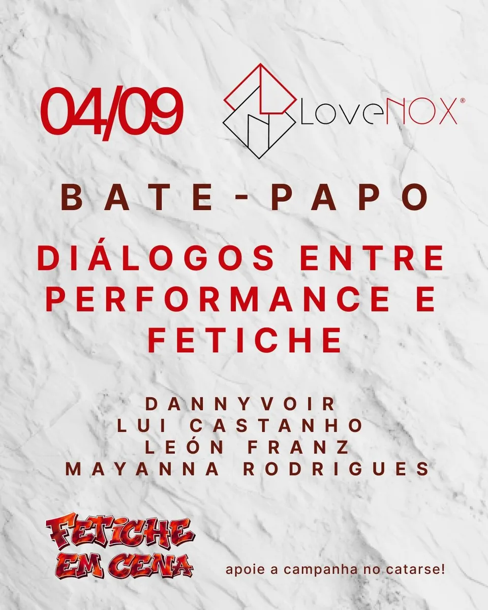 Amanhã, Fetiche em Cena ocupa a LoveNOX!