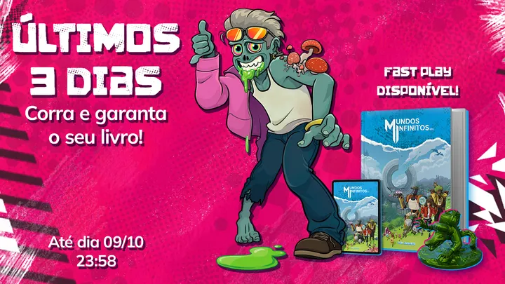 Mundos Infinitos RPG - Últimos 3 dias!