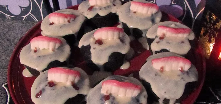 Cupcakes Vampíricos | Receita