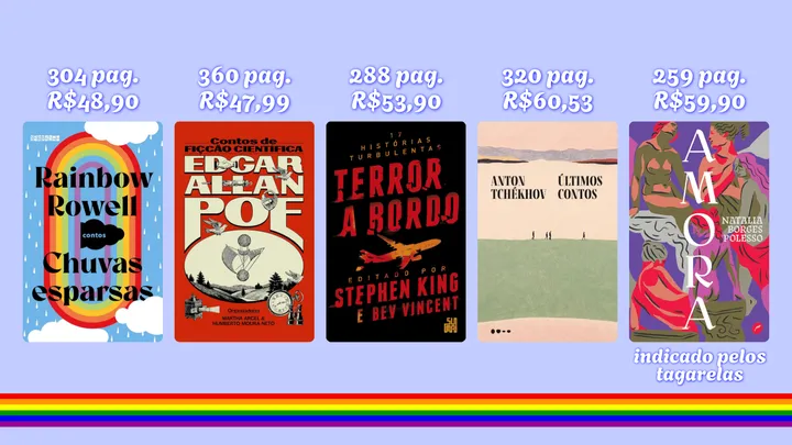 Votação: Leitura do Clube de Agosto (Contos) 📚