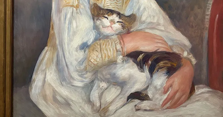 Gatos dos museus d'Orsay e l'Orangerie (#2)