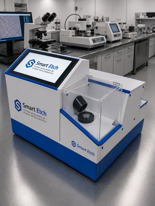 Smart Etch - Sistema automático de ataque metalográfico