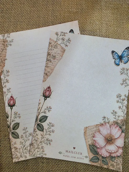 Papéis de carta!
