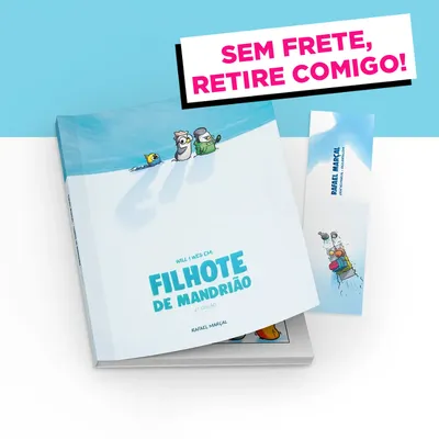 Filhote de Mandrião + Marca-páginas (SEM FRETE)