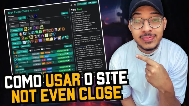 Vídeo exclusivo: Como utilizar o site NOT EVEN CLOSE 😵⚔️ | Dezembro