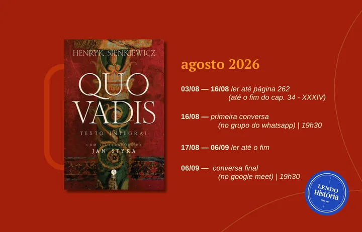 cronograma de agosto ✨