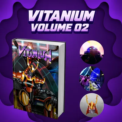 Vitanium Volume 02 - cópia física do quadrinho