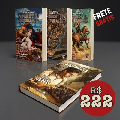 Kit Texano de Cross Plains - Livros de Bolso + Biografia