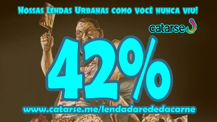 💀🍴Terror nacional em alta! 42% e subindo...🍴💀