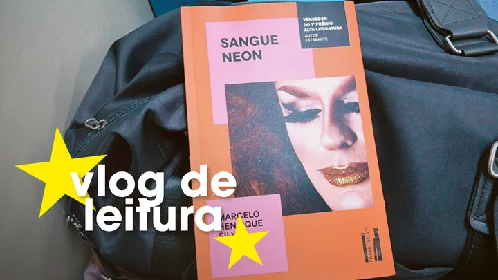 [acesso antecipado] vlog de leitura: sangue neon