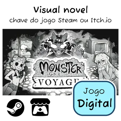 Chave do jogo Monster Gals Voyage Steam ou itch.io