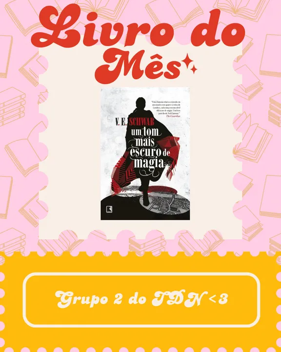 Livro do mês grupo 2 ❤️