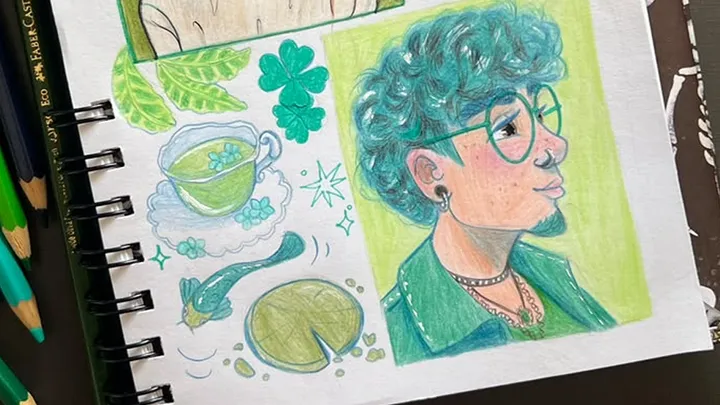 Fiz um desenho tradicional depois de muito tempo!