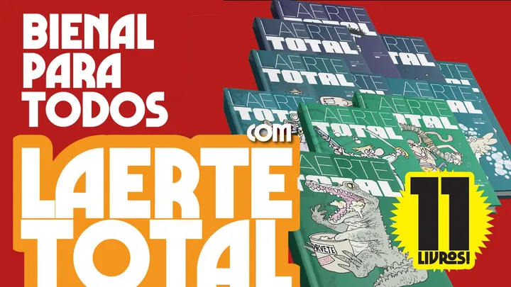 Laerte não vai mais à Bienal. Snif! Mas levamos a Bienal até você!